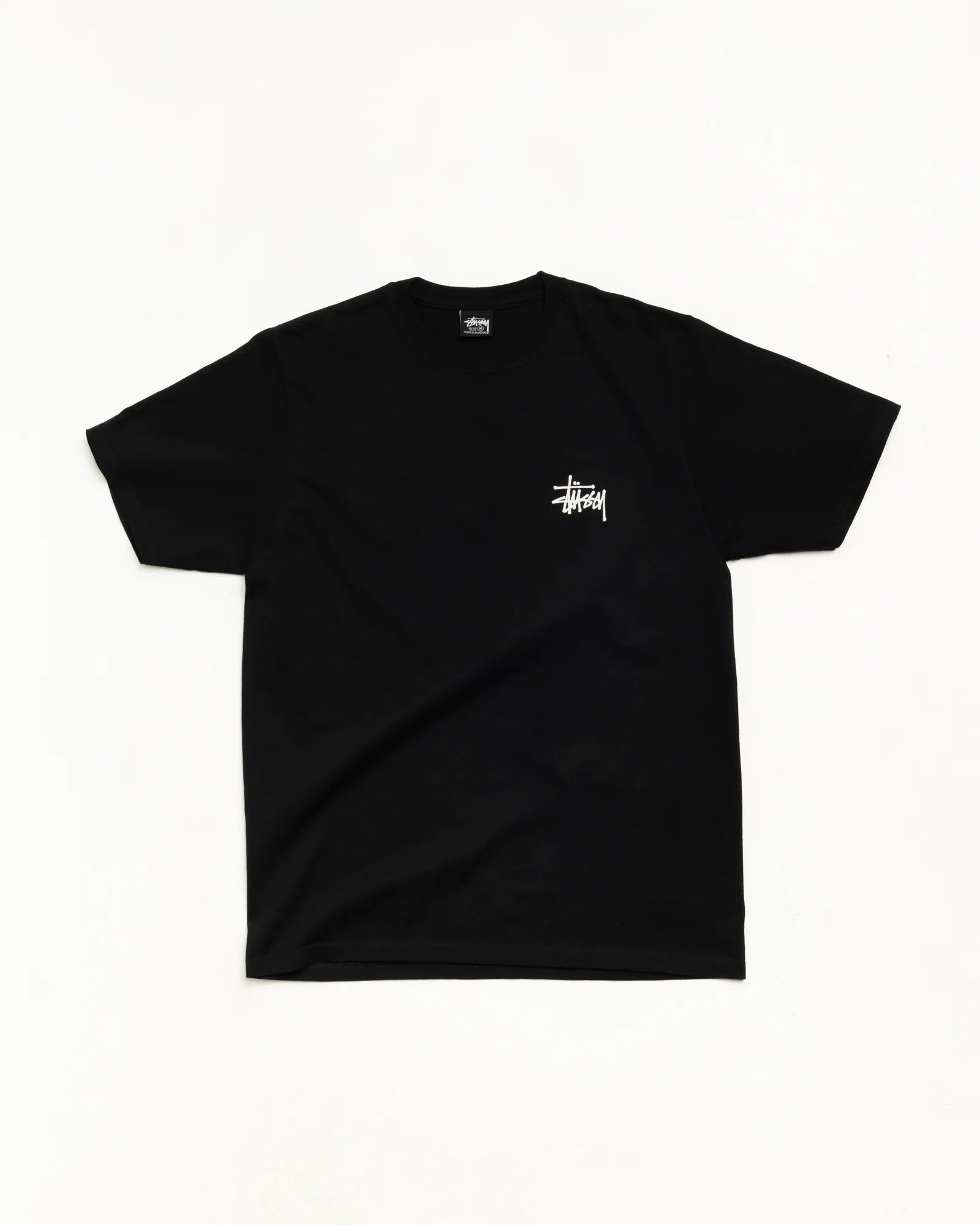 Image of BASIC STÜSSY TEE BLACK