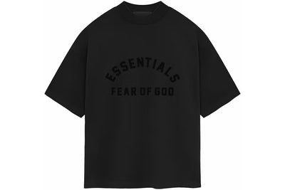 Essentials Jet Black T-Shirt