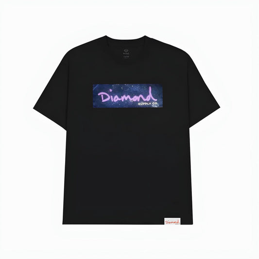 Polera Diamond Box Logo Galaxy