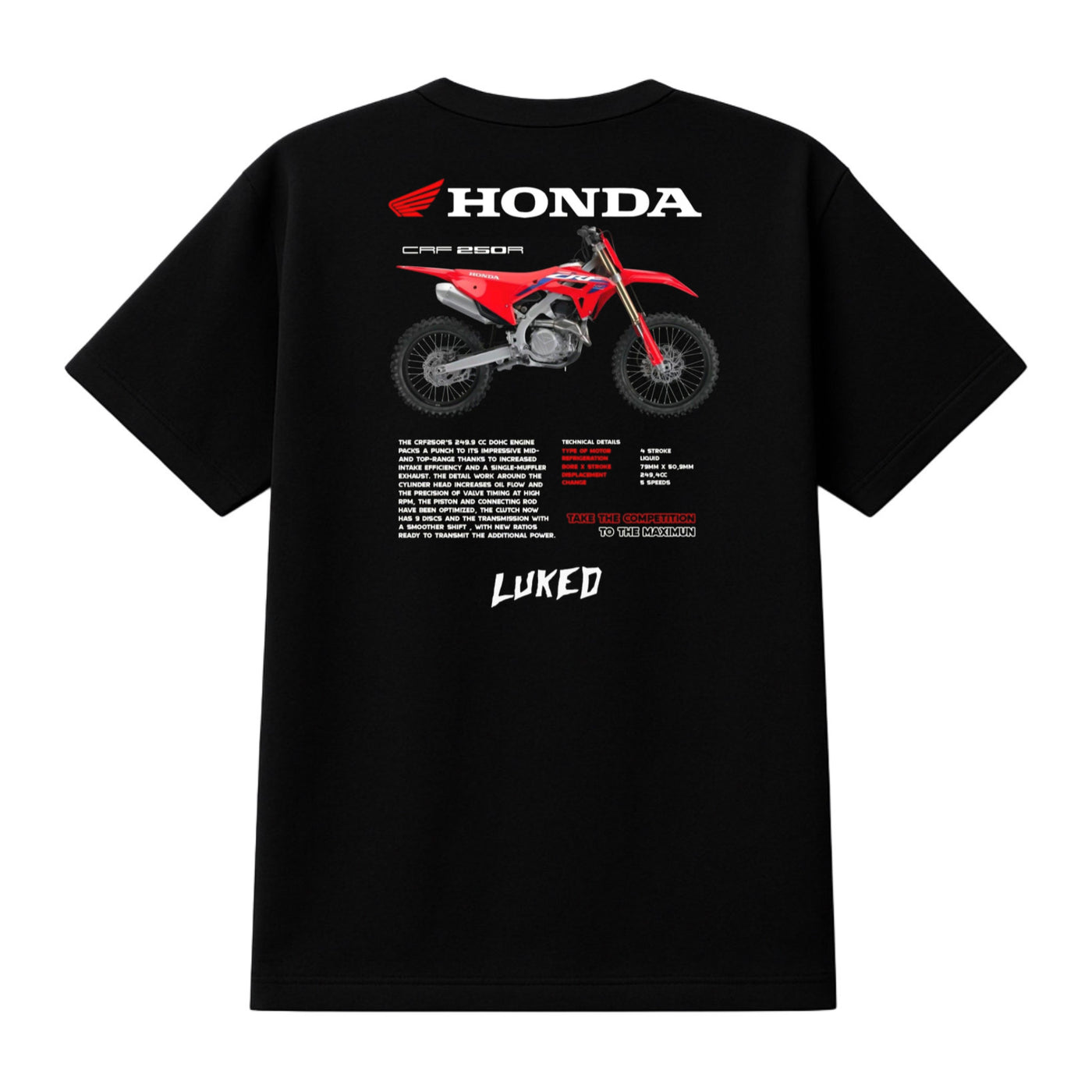 Luked HONDA CRF