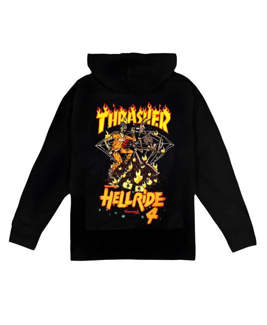 Hoodie Diamond x Thrasher