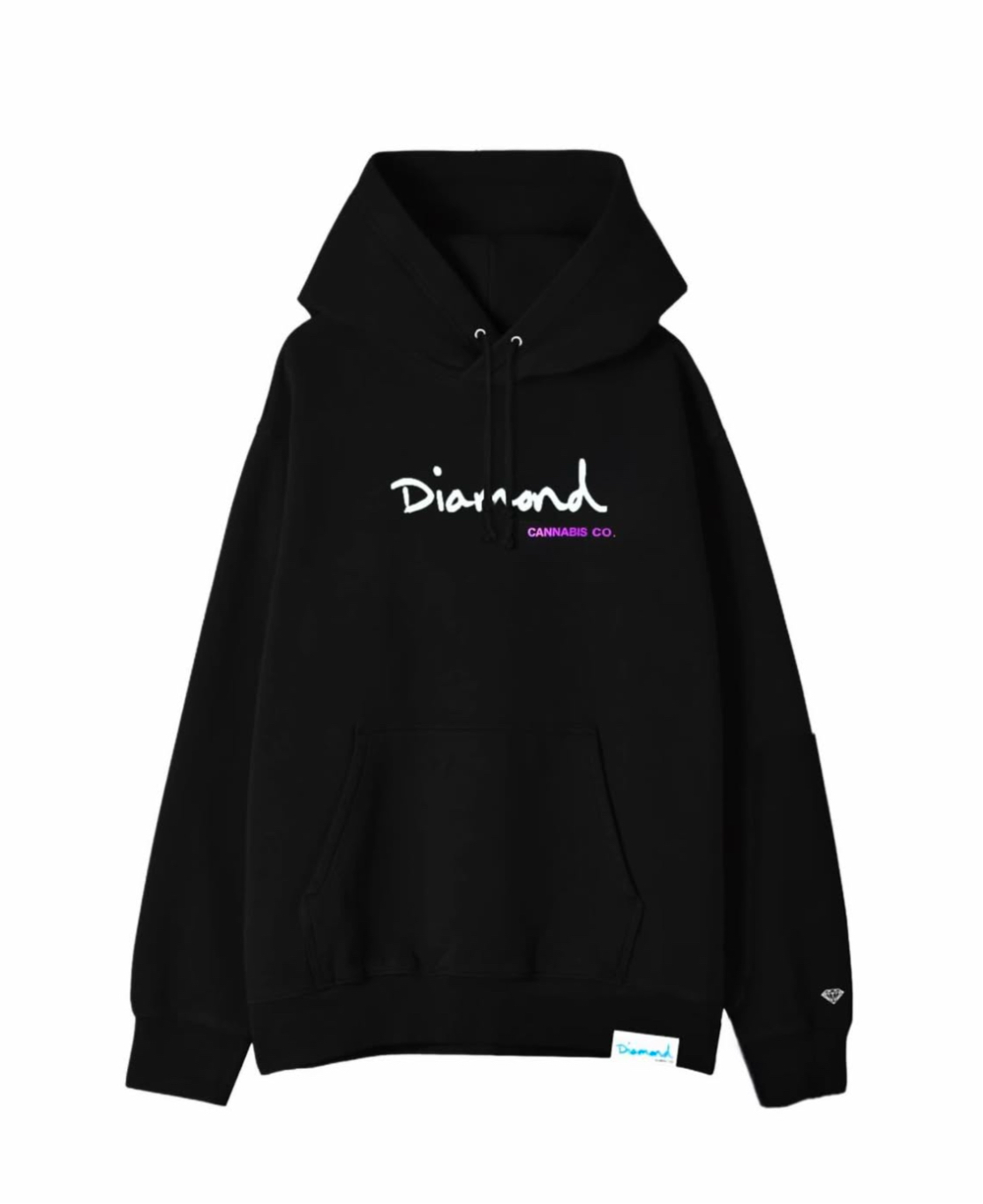 Hoodie Diamond Purple Pear