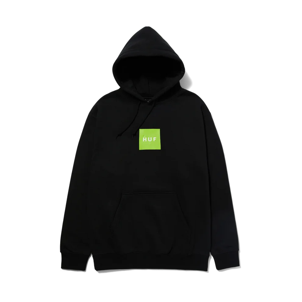 Image of HUF SET BOX P/O HOODIE - BLACK