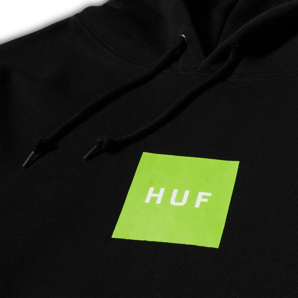 Image of HUF SET BOX P/O HOODIE - BLACK