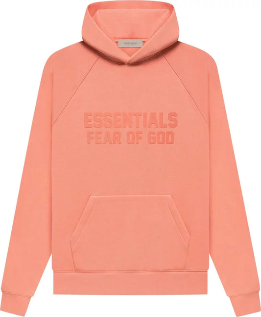 Fear of God Essentials Hoodie 'Coral