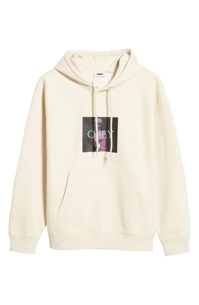 Hoodie Obey Unbleached