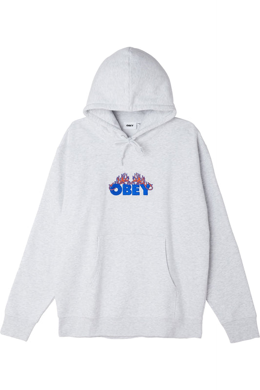 Hoodie Obey Flame