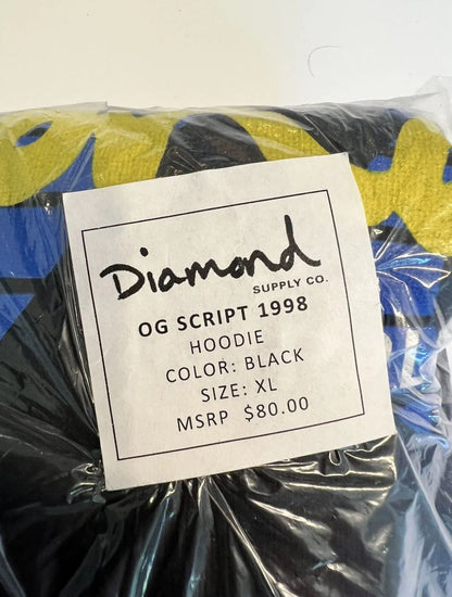 Hoodie Diamond Og Script - 1998