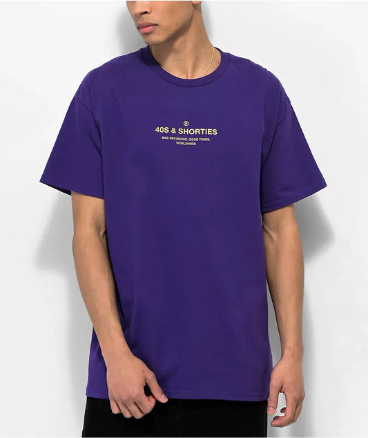 Polera 40s & Shorties Purple