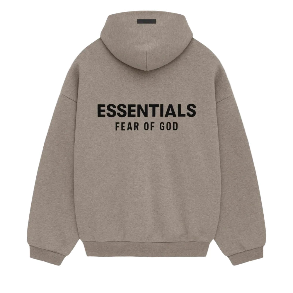 Fear of God Essentials Fleece Hoodie Heather Gray