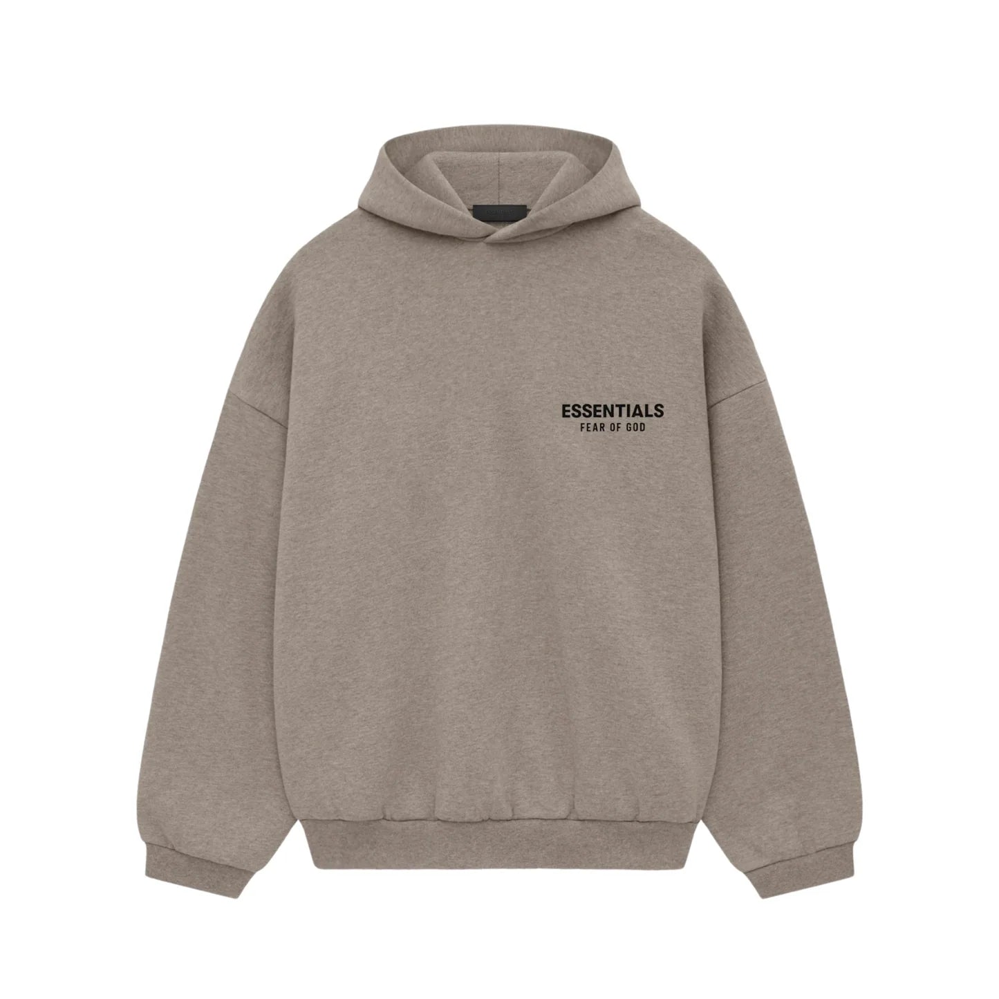 Image of Fear of God Essentials Fleece Hoodie Heather Gray