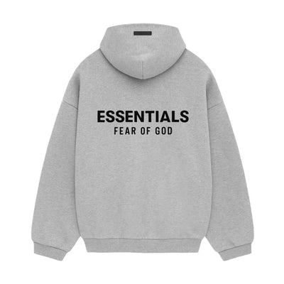 Fear of God Essentials Fleece Hoodie FW24 (Light Heather Grey)