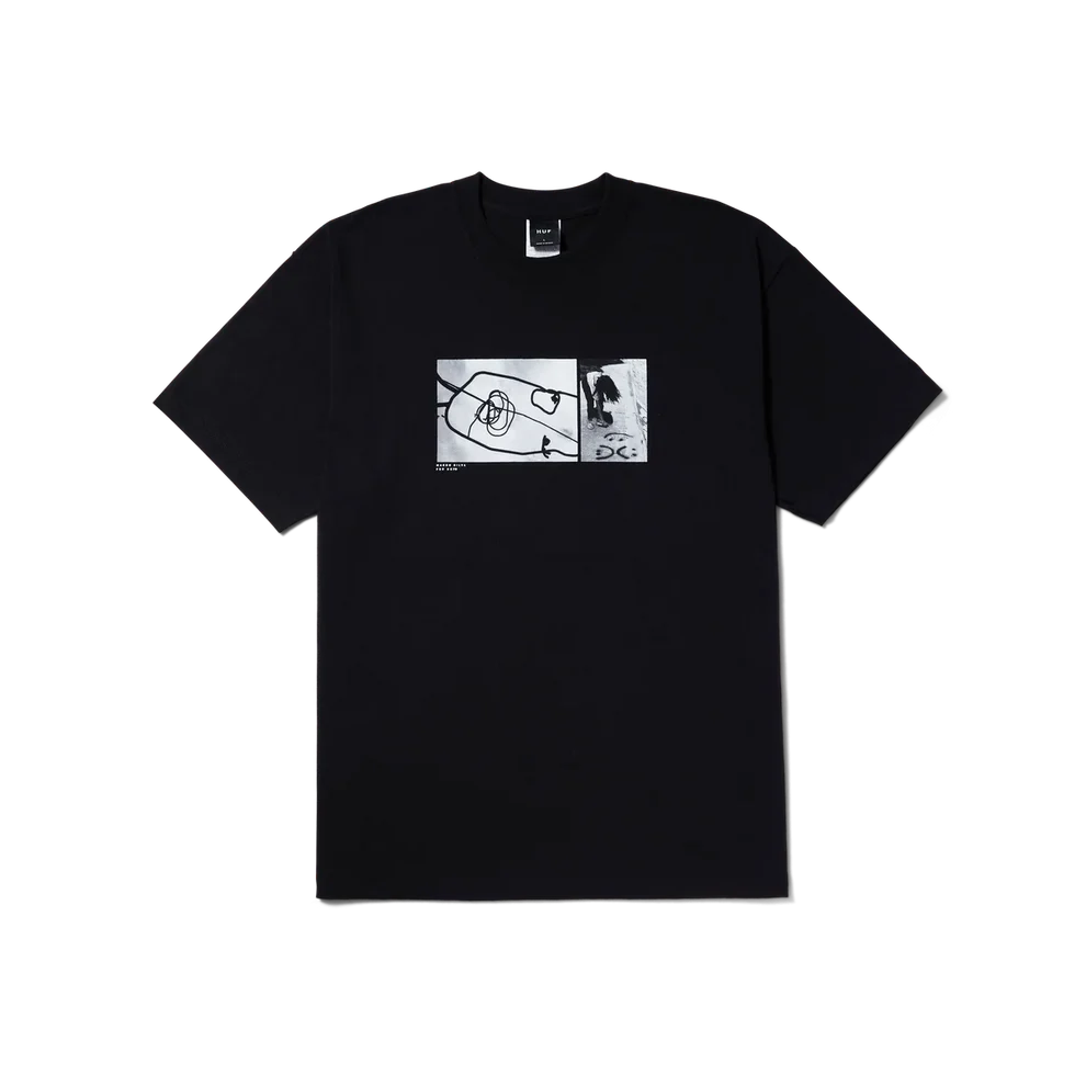 Image of Huf Mason Photos Tee - Black