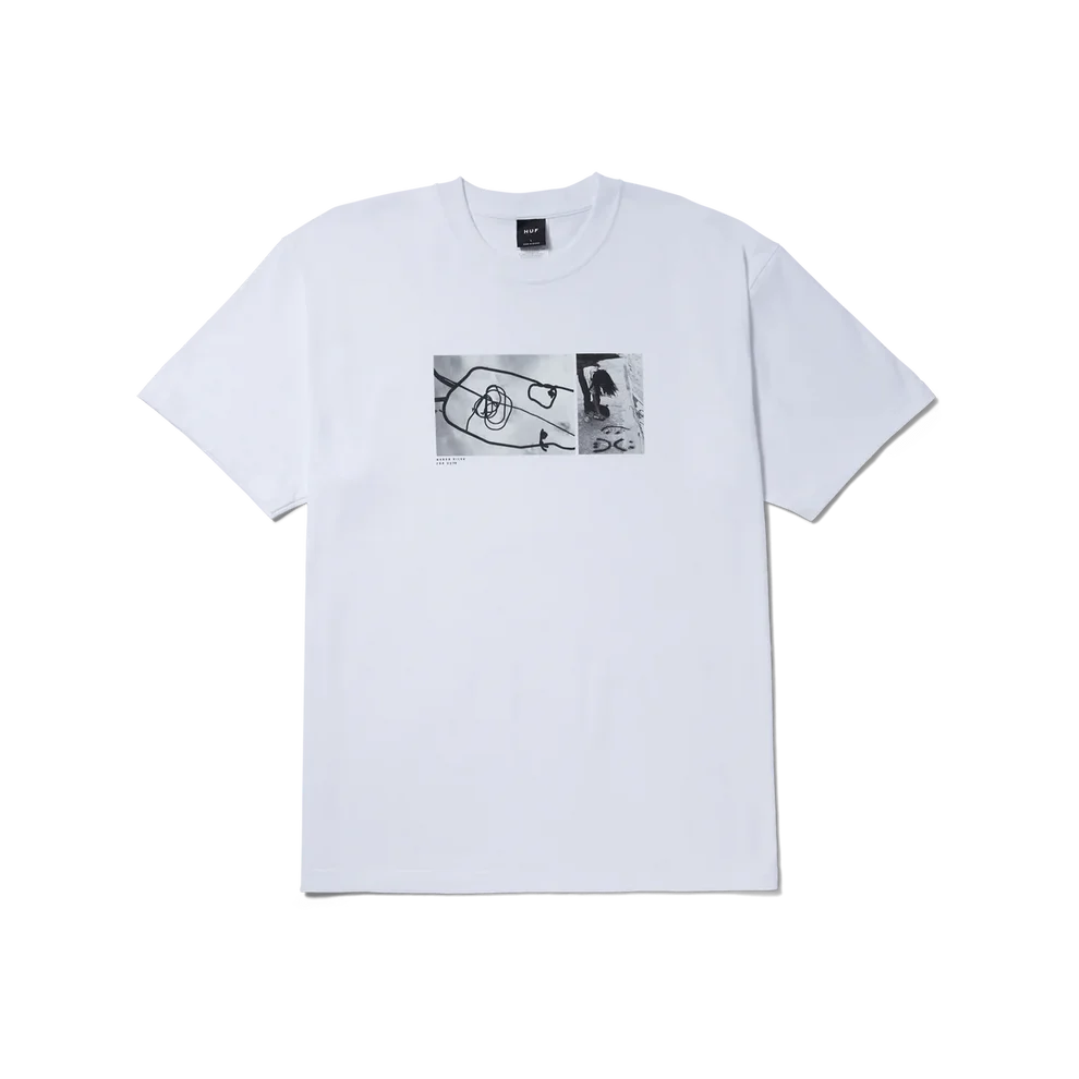 Image of Huf Mason Photos Tee - White