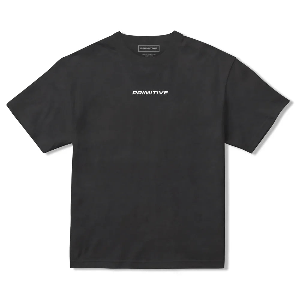 Image of Primitive HeavyWeight Slanted Euro Tee - Black