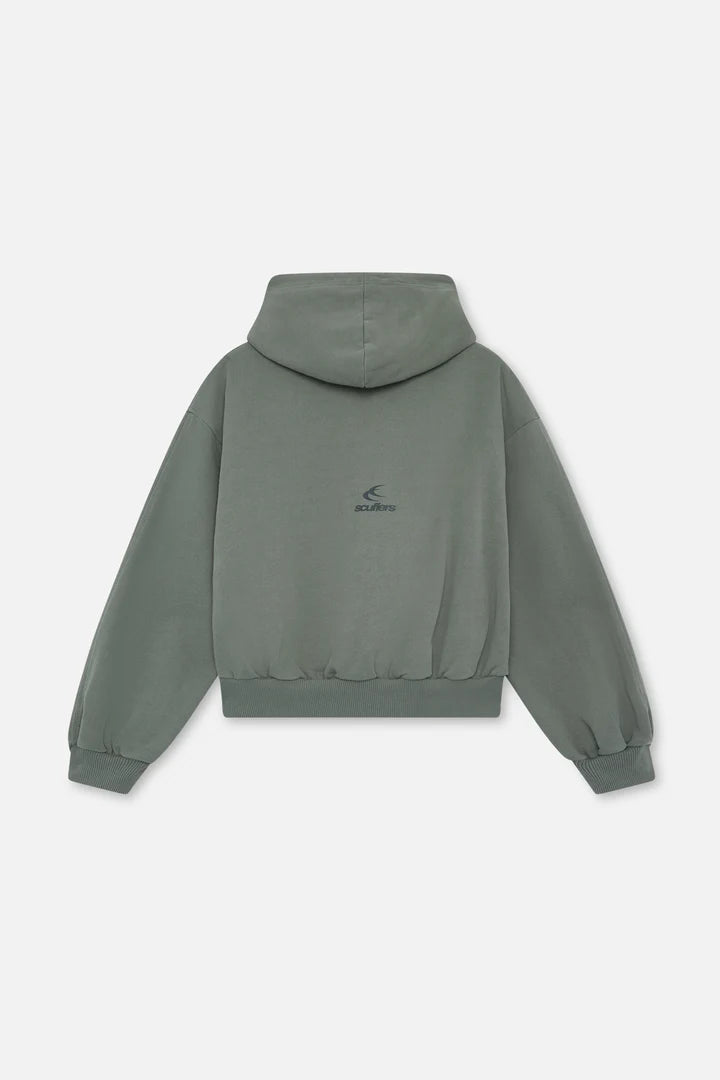 Image of Scuffers Raw Green Hoodie