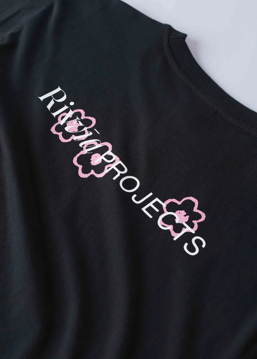 Image of Rivvia Bouquet Tee - Black
