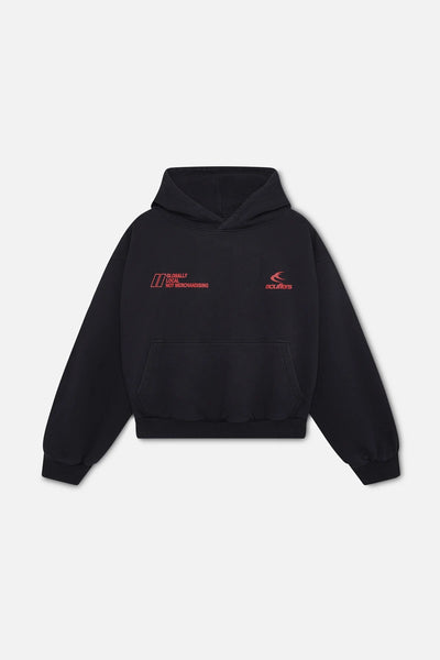 Globally Black Hoodie