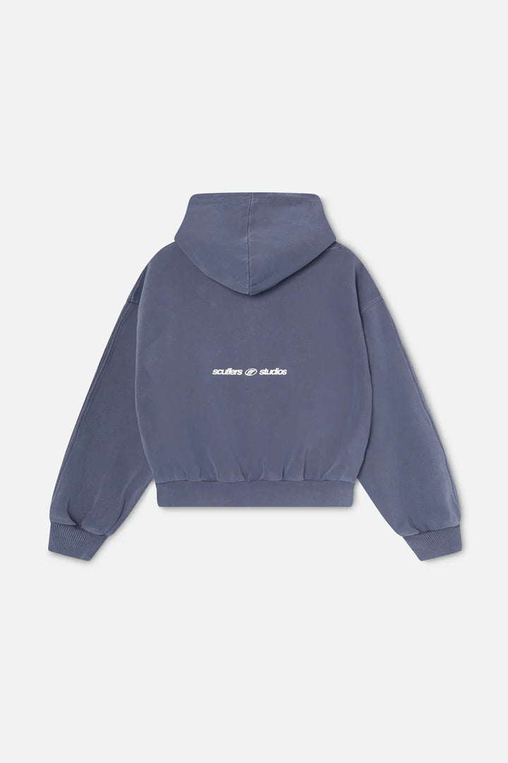 Image of Scuffers Iconic Blue Hoodie