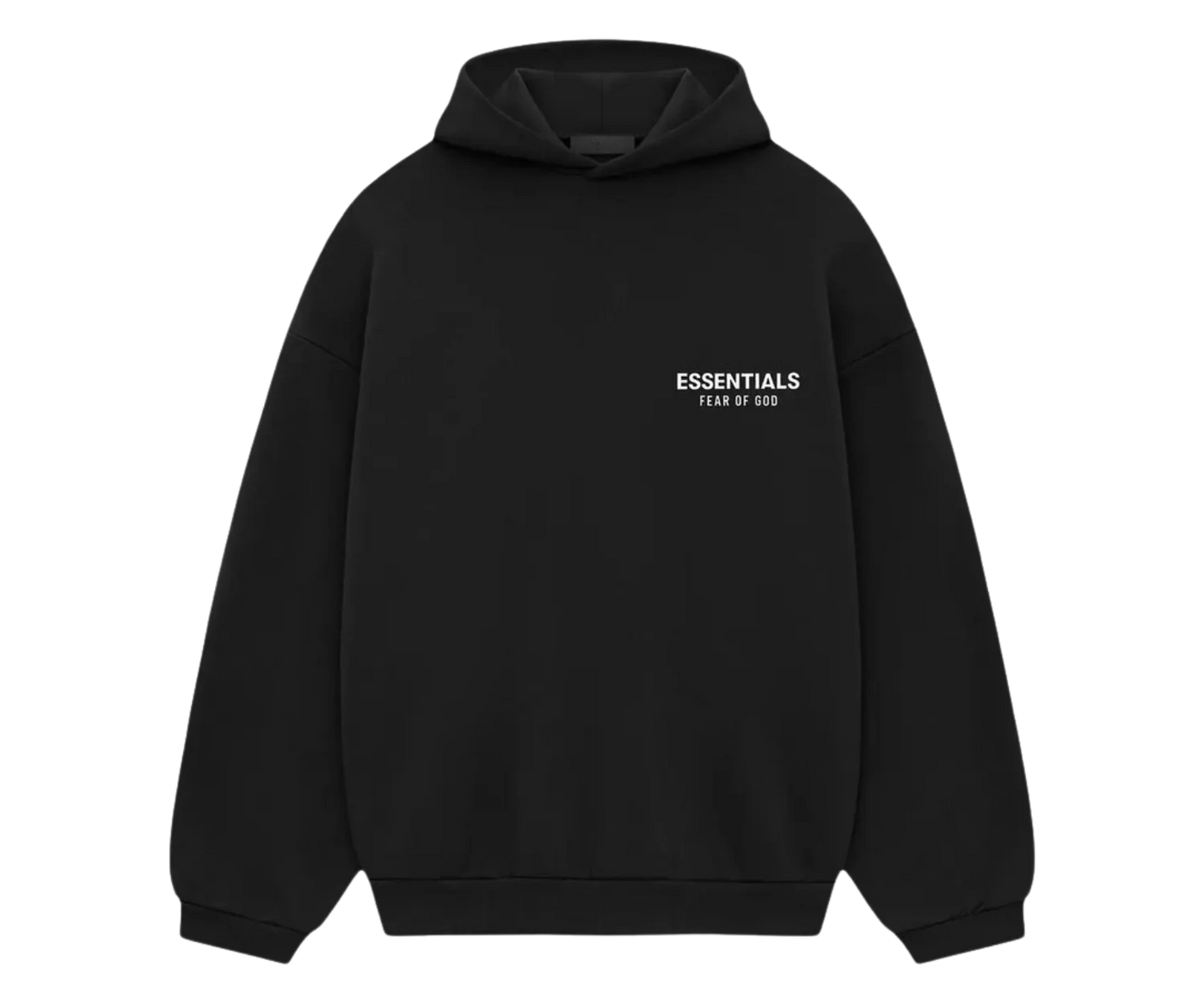 Fear of God Essentials Fleece Hoodie FW24 (Black)