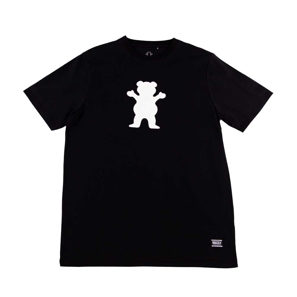 Image of Polera Hombre Grizzly Griptape Og Bear Negro