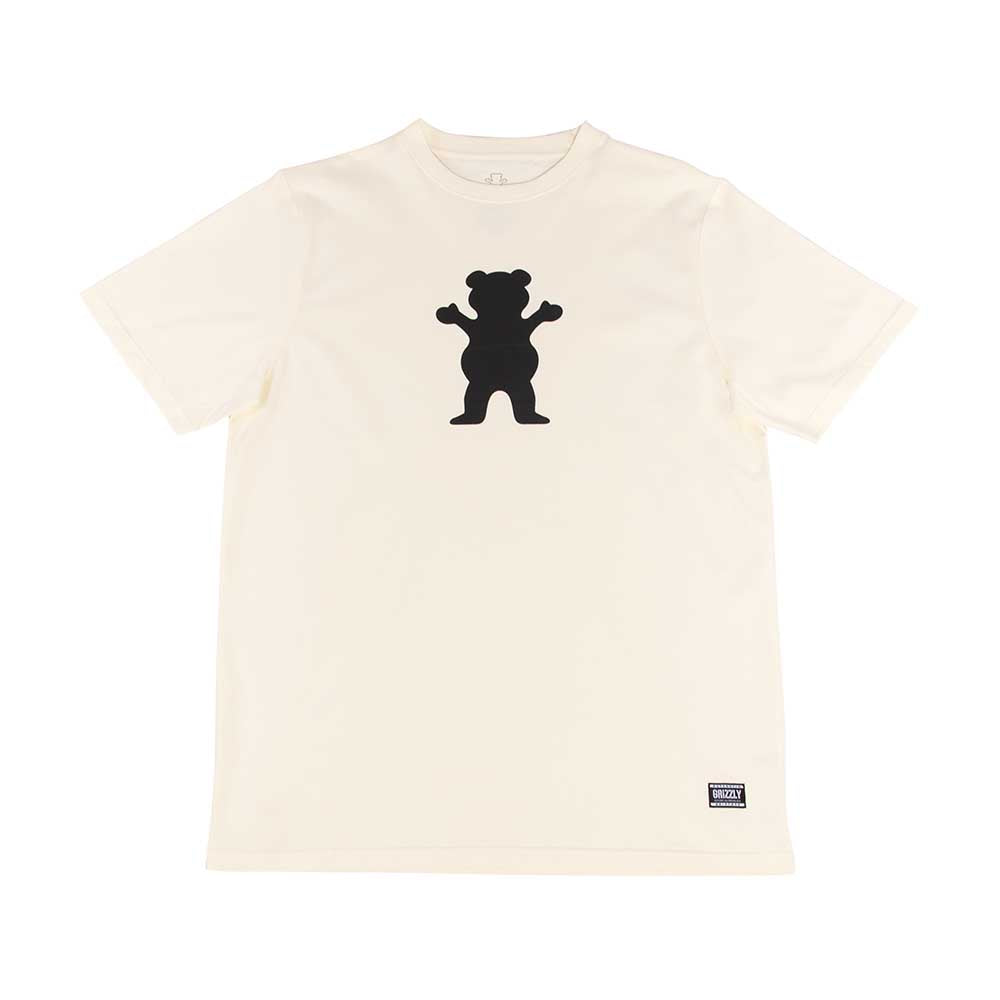 Image of Polera Hombre Grizzly Griptape Og Bear Off White