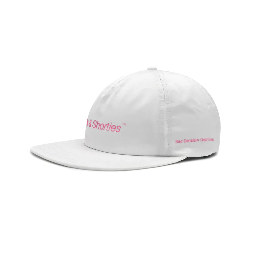 Image of 40s Slim Text Logo Hat - White
